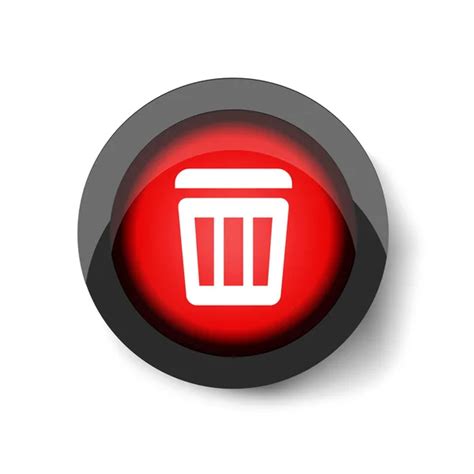Delete Icon Button — Stock Vector © Cobalt88 2055466