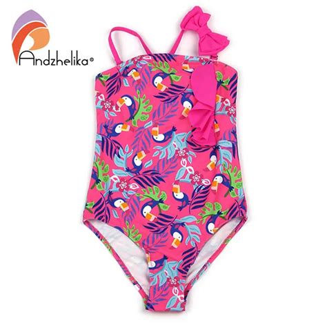 Buy Andzhelika Childrens Swimwear New 2018 One Piece