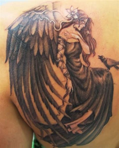 20 Awesome Angel Tattoo Designs Pictures Angel Tattoo
