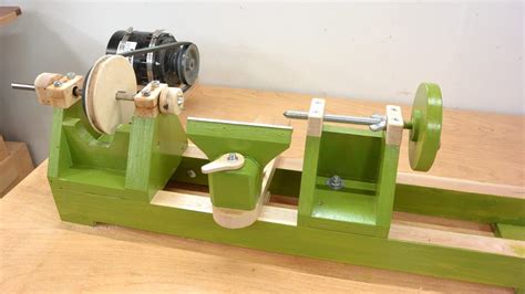 You Can Make Your Own Lathe At Home And Start Woodturning Today
