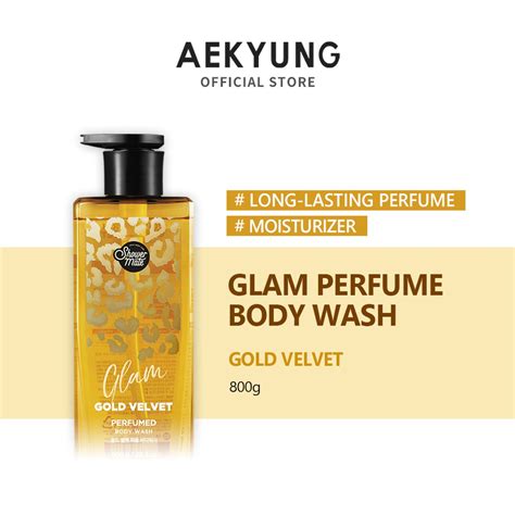 Shower Mate Glam Perfume Body Wash Gold Velvet 800g Shopee Singapore