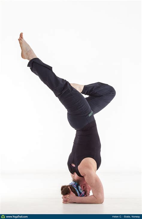 Headstand Yoga Pose Asana Image By Helenchristensen