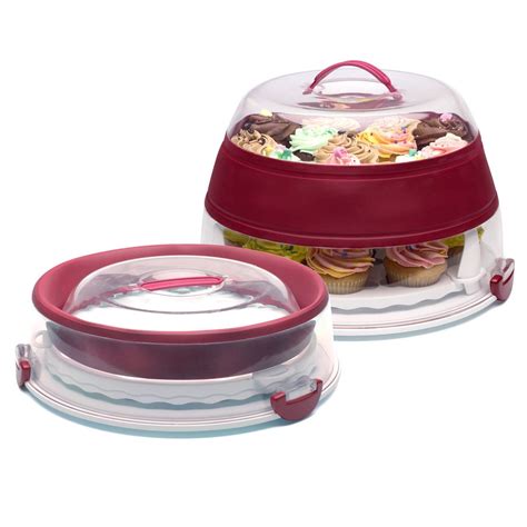 Collapsible Cupcake Carrier Be The Belle Of The Birthday Party This