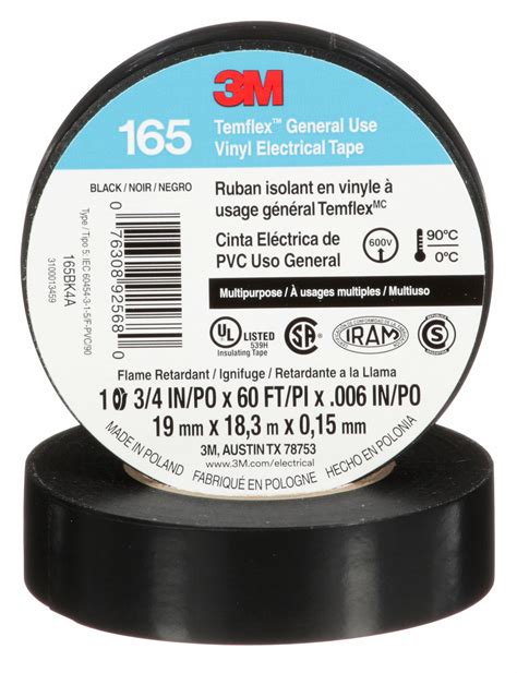 Gen Purpose 3m™ Insulating Electrical Tape 61cf49165bk4a Grainger