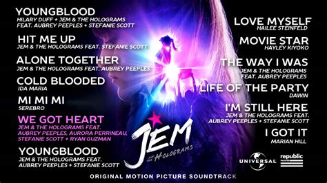 But what does it mean to be jem today? Jem And The Holograms - Original Motion Picture Soundtrack ...