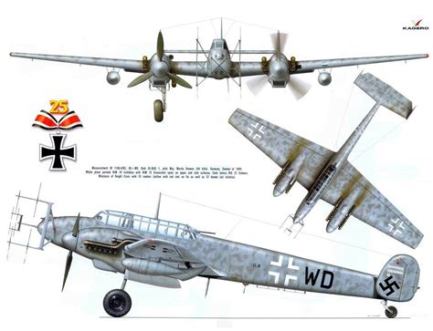 Messerschmitt Bf G R Night Fighter Luftwaffe Luftwaffe Planes Messerschmitt