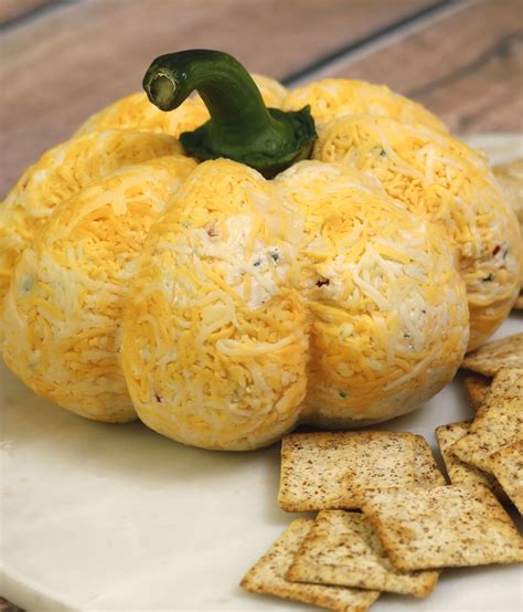 Festive Pumpkin Cheese Ball Recipe Horizon Organic Recipe Cheese