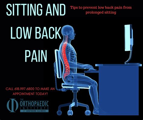 Sitting And Back Pain Tips To Prevent Low Back Pain From Prolonged Sitting Orthopaedic Institute