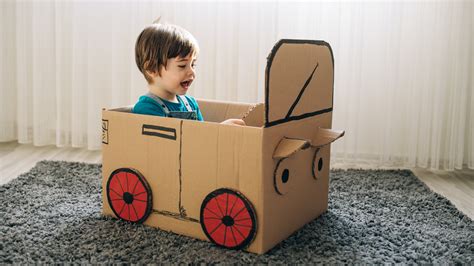 Cardboard Box Crafts Thatll Keep The Kids Busy Tinybeans