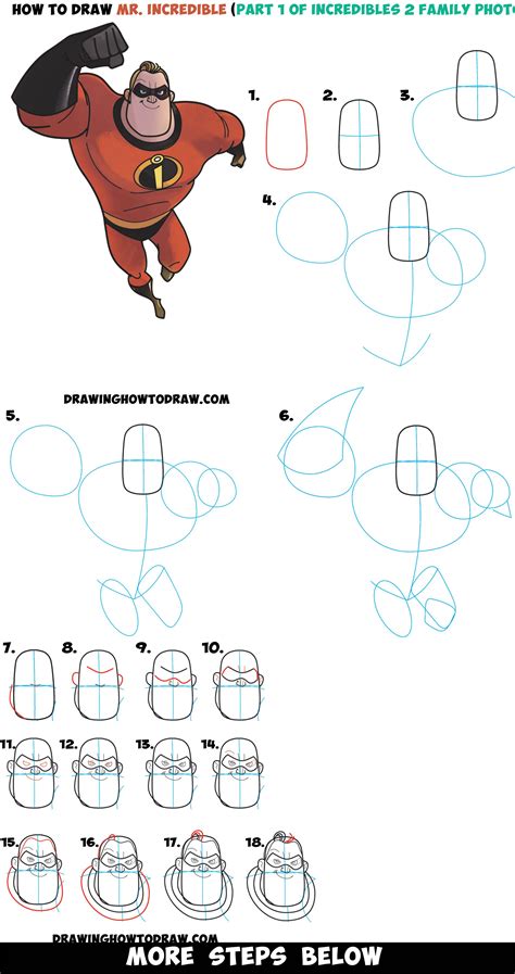 How To Draw The Incredibles Artofit