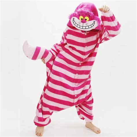 Kigurumi Cat Cheshire Pajama Animal Costume Cheshire Cat Pyjamas
