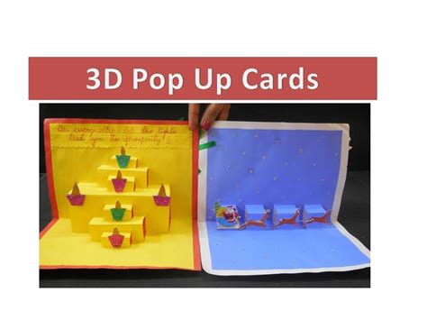 Once they learn the basics, they can then go on to create their own designs. DIY - How to make 3D Pop Up Greeting Cards - YouTube