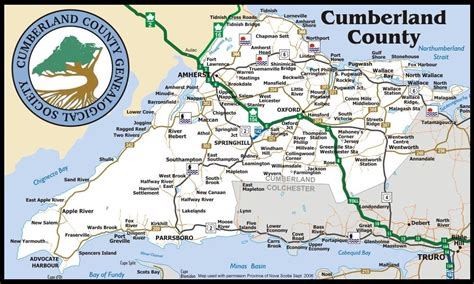 28 Map Of Cumberland County Maps Online For You