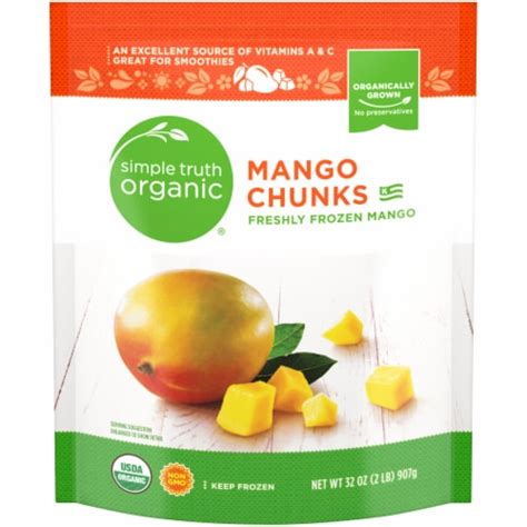 Simple Truth Organic® Freshly Frozen Mango Chunks 32 Oz Kroger