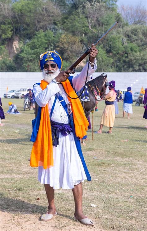 Hola Mohalla Festival Celebration By Sikh People At Anandpur Sahib