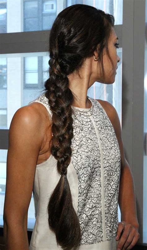 Braids work with almost any length of hair, but the more hair you've got, the more creative you can get with these styles. 27 Elegant Office Hairstyles That You Should Have a Look at