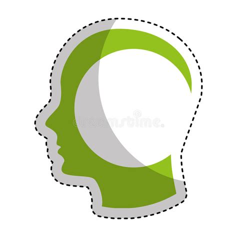 Head Human Profile Icon Stock Vector Illustration Of Learning 85366232
