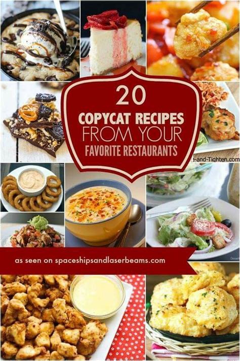 Resturant Recipes Copycat Restaurant Recipes Dinner Recipes