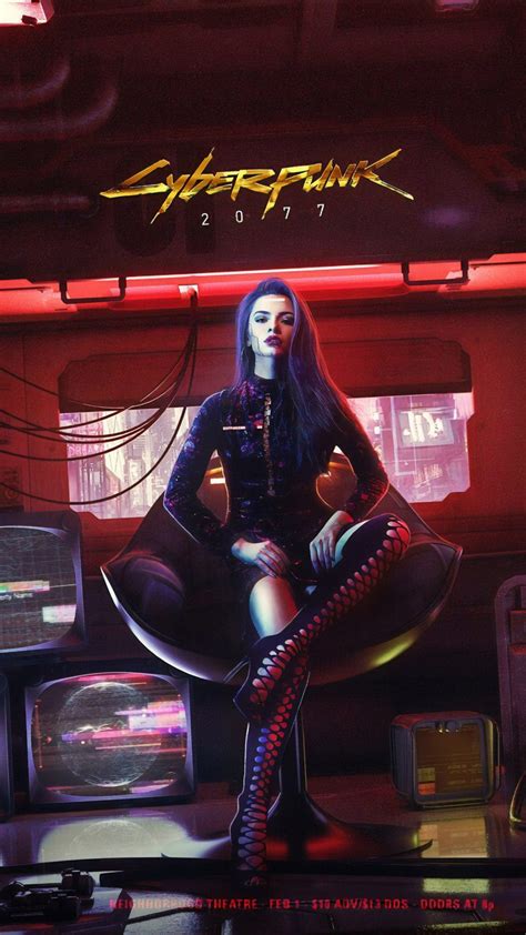 Cyborg Girl Cyberpunk 2077 4k Ultra Hd Mobile Wallpaper