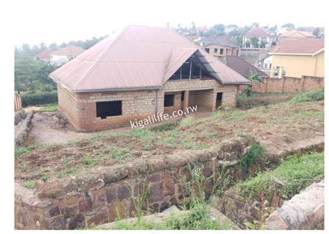 Plot With Unfinished House For Sale At 70m