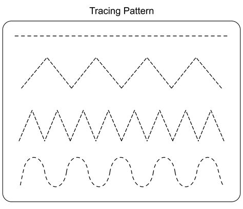 10 Best Line Tracing Worksheets Free Printable