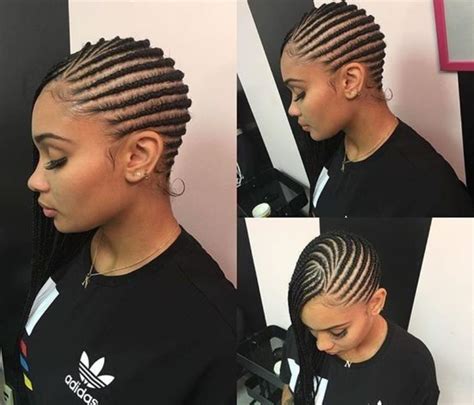 The final outcome will exceed all your expectations. Ghana Braids - Updos, Cornrows, Jumbo & Ponytail | Short ...
