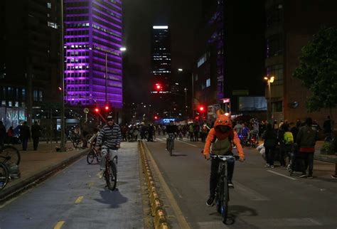 Ciclovía Nocturna En Bogotá Conozca Los Recorridos La Fm