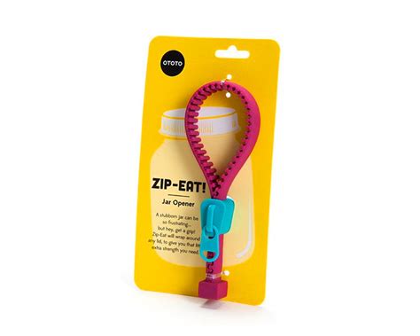 Zip Eat A Giant Zipper Jar Opener