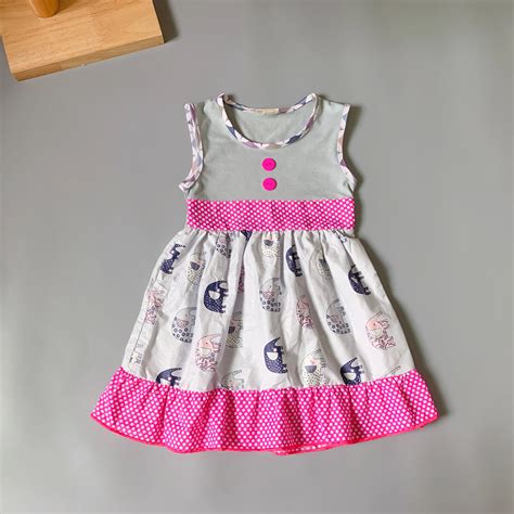 Buy Cotton Baby Girls Dress Floral Flower Sleeveless