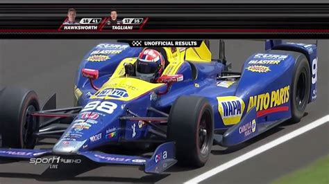 2016 Indy 500 Finish Rossi Wins Youtube
