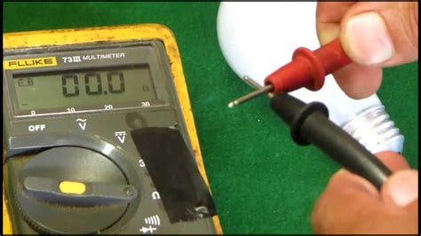 Hi, thanks for visiting us again. Using a Multimeter to check a light bulb - YouTube