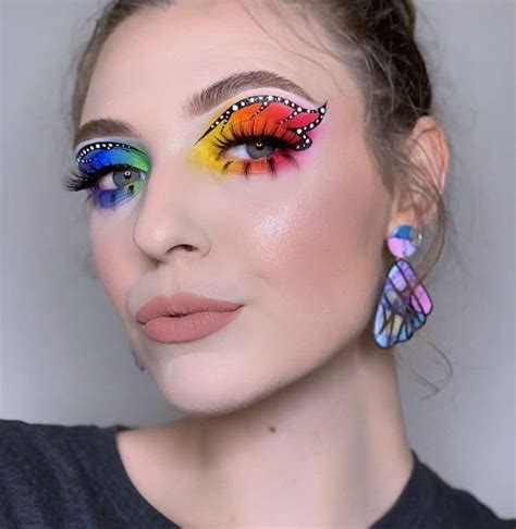 Face Art Makeup Makeup Eye Looks Crazy Makeup Cute Makeup Rainbow