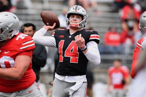 Kyle Mccord Gets The Start At Quarterback For Ohio State The Athletic
