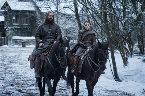 Arya And The Hounds Best Moments On Game Of Thrones Popsugar