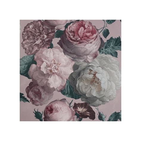 Arthouse Highgrove Floral Blushpink Wallpaper From Wallpaper Co
