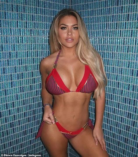 Bianca Gascoigne Reveals New Smaller Boobs And Say She Is So Happy