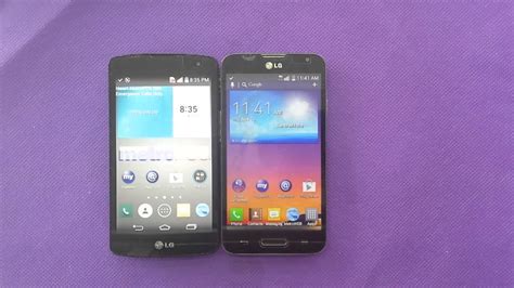 Comparison Between Lg L70 And Lg F60 For Metro Pcs Youtube