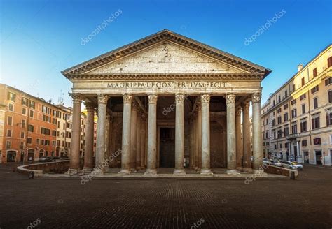 Pantheon In Rome Italy Stock Photo By ©iakov 100126540