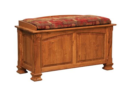 Charleston Blanket Chest Amish Solid Wood Chests Kvadro Furniture