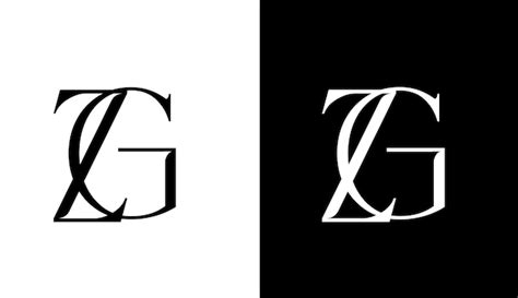 Premium Vector Initial Letter Zg Logo Design Creative Modern Symbol