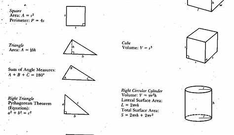 Surface Area Triangular Prism Worksheets