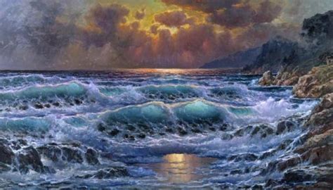 Seascapes Paintings By Alexander Dzigurski Art And Design