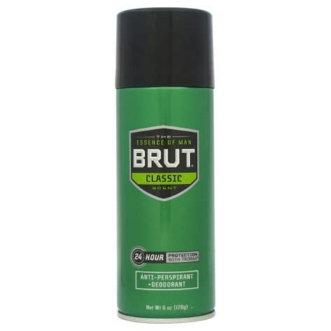 Brut Antiperspirant And Deodorant Spray 6 Oz Kroger