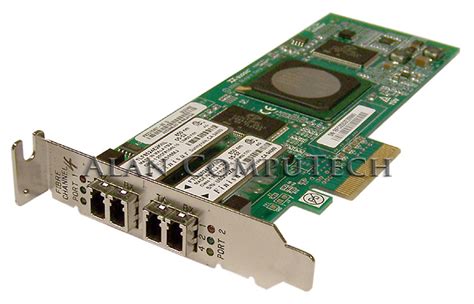 For larger systems where you will need at least 16 hba ports, get the sas 3200 generation cards. Sun QLE2462 PCIe HBA 2-Port FC 4GB LP Card 375-3356-02 ...