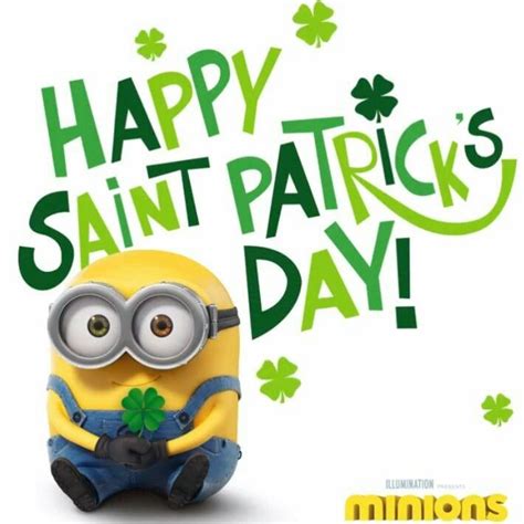 Pin By Giddy Gragert On St Patricks Day Minions Happy St Patricks
