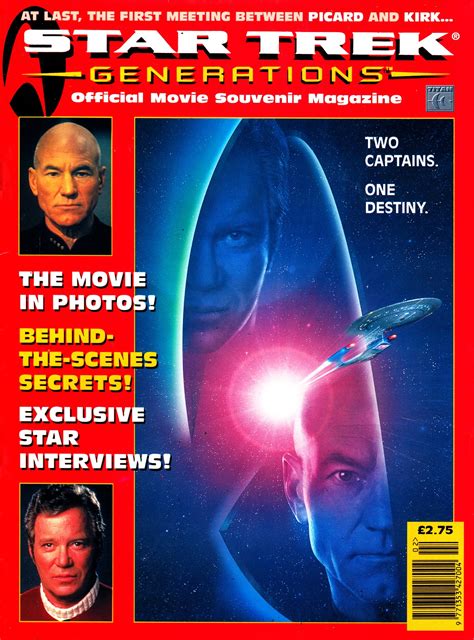 Starlogged Geek Media Again 1995 Star Trek Generations Official