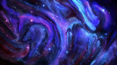 Blue Nebula By Era 7