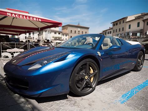Ferrari 458 Italia Rental In Florence Power Service Luxury Car Hire