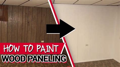 How To Paint Wood Paneling Ace Hardware Youtube Painting Wood