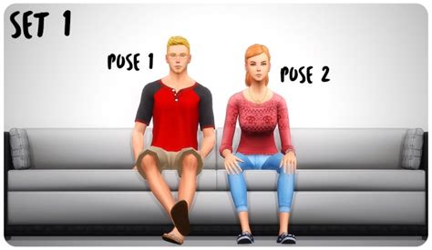 Couple Couch Pose Pack 01 By Wyattssims At Simsworkshop Sims 4 Updates